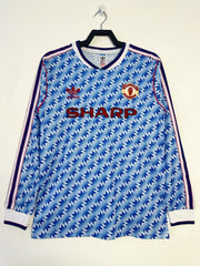 Retro Manchester United 1990-1992 away Long Sleeve