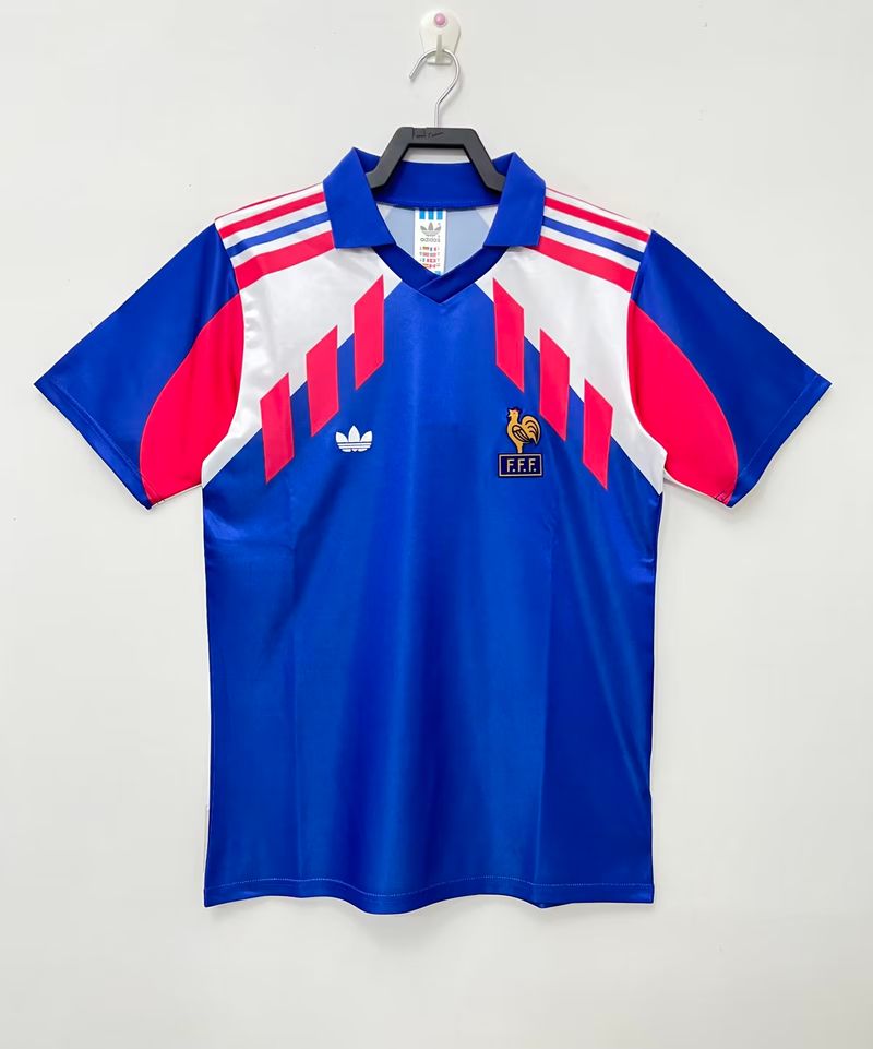 Retro France national 1990 home game world cup