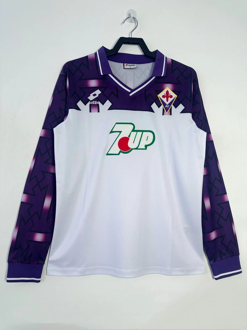 Retro ACF Fiorentina 1992-1993 away game long