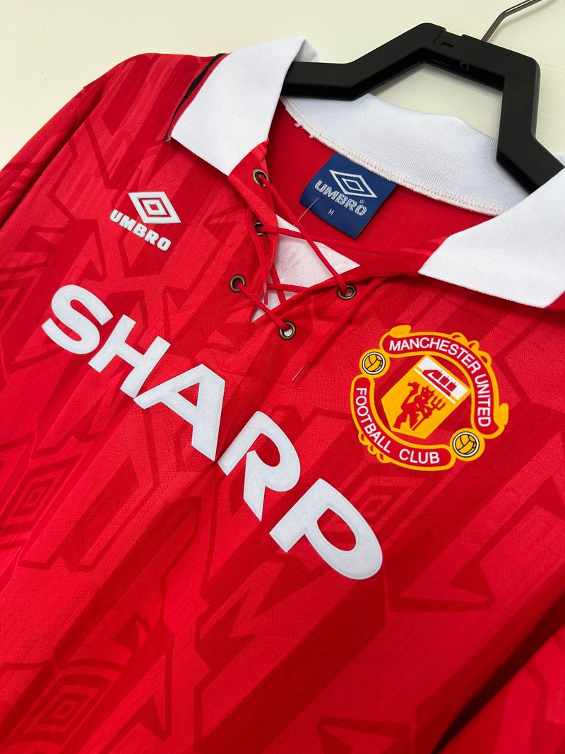 Retro Manchester United 1992-1994 home Long Sleeve