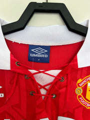 Retro Manchester United 1992-1994 home Long Sleeve