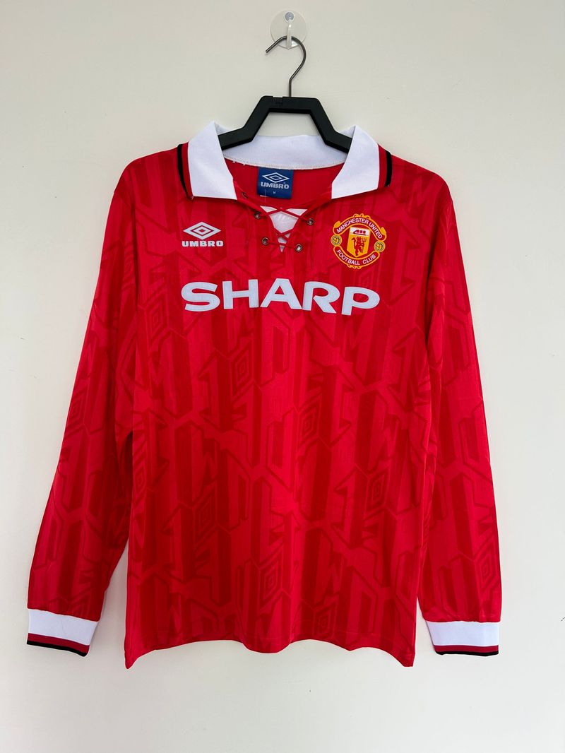 Retro Manchester United 1992-1994 home game long