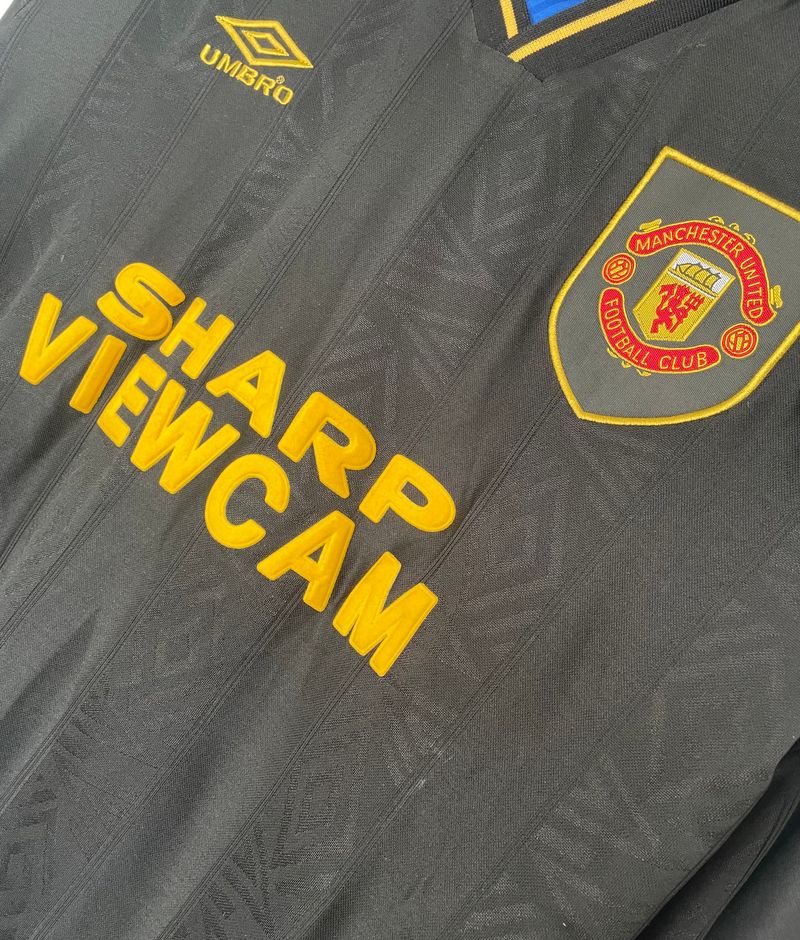 Retro Manchester United 1993-1994 away Long Sleeve