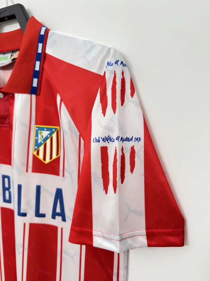 Retro Atlético de Madrid 1994-1995 home game