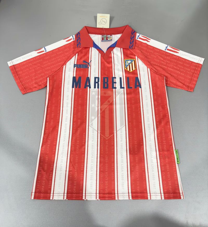 Retro Atlético de Madrid 1995-1996 home game