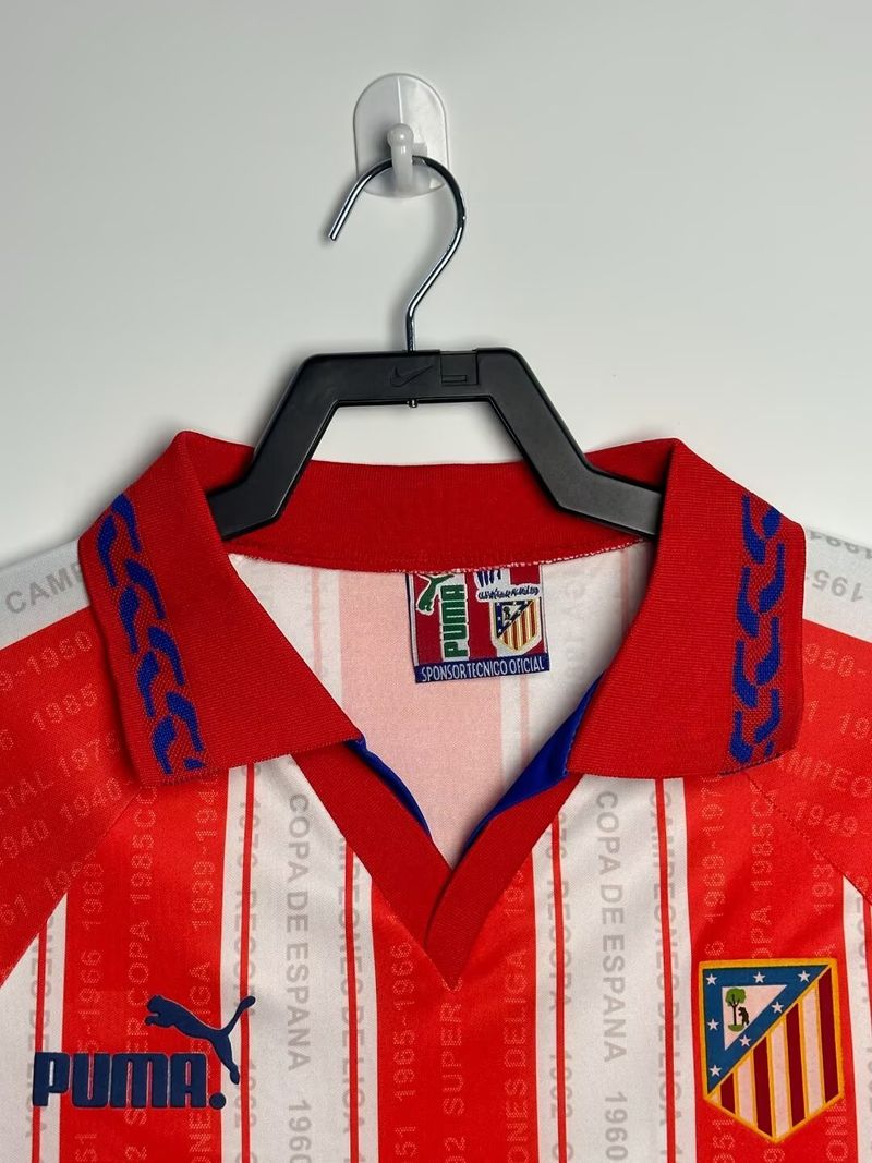 Retro Atlético de Madrid 1995-1996 home game