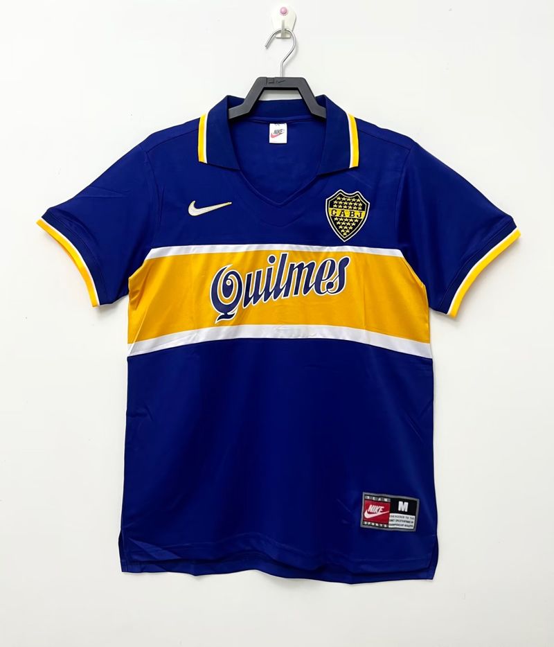 Retro Boca Juniors 1996-1997 home game