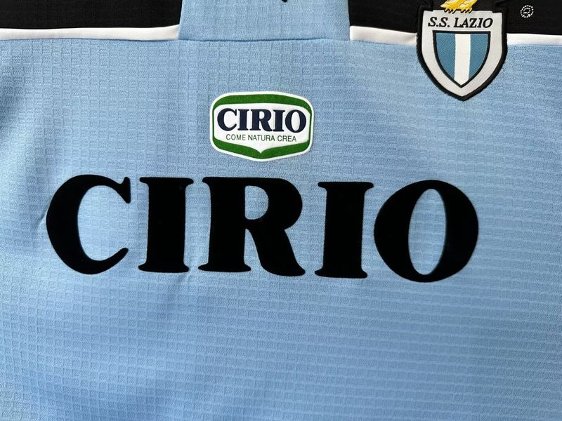 Retro SS Lazio 1998-1999 home game blue