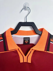 Retro AS Roma 1998-1999 home game long