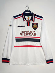 Retro Manchester United 1998-1999 away Long Sleeve