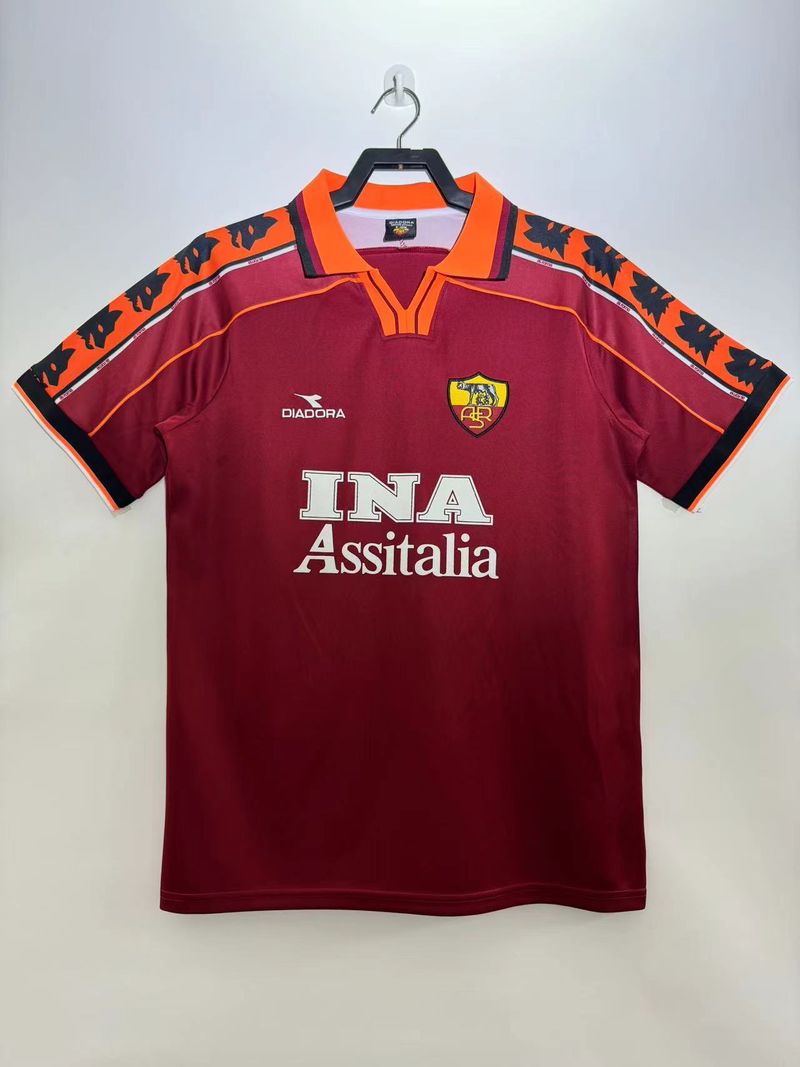 Retro AS Roma 1998-1999 home game