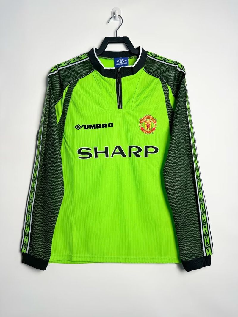 Retro Manchester United 1998-1999 Goalkeeper Long Sleeve