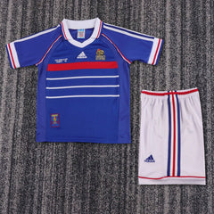 Retro Kid Size France national 1998 home game