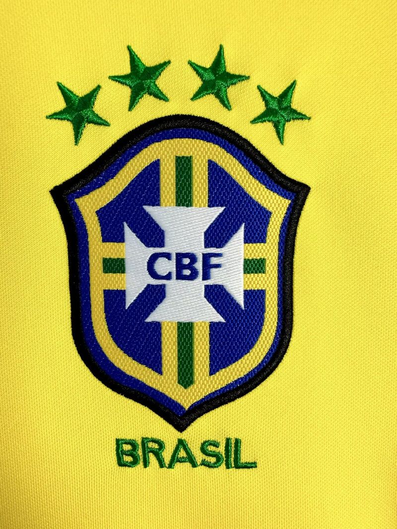 Retro Brazil national 1998 home game long