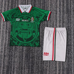 Retro Kid Size Mexico national 1998 home game