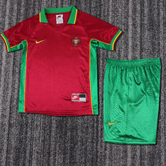 Retro Kid Size Portugal national 1998 home game