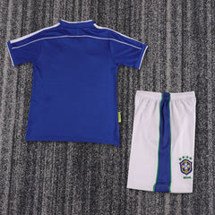 Retro Kid Size Brazil national 1998 away game