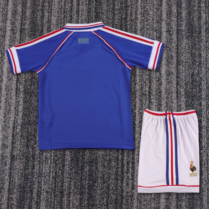 Retro Kid Size France national 1998 home game