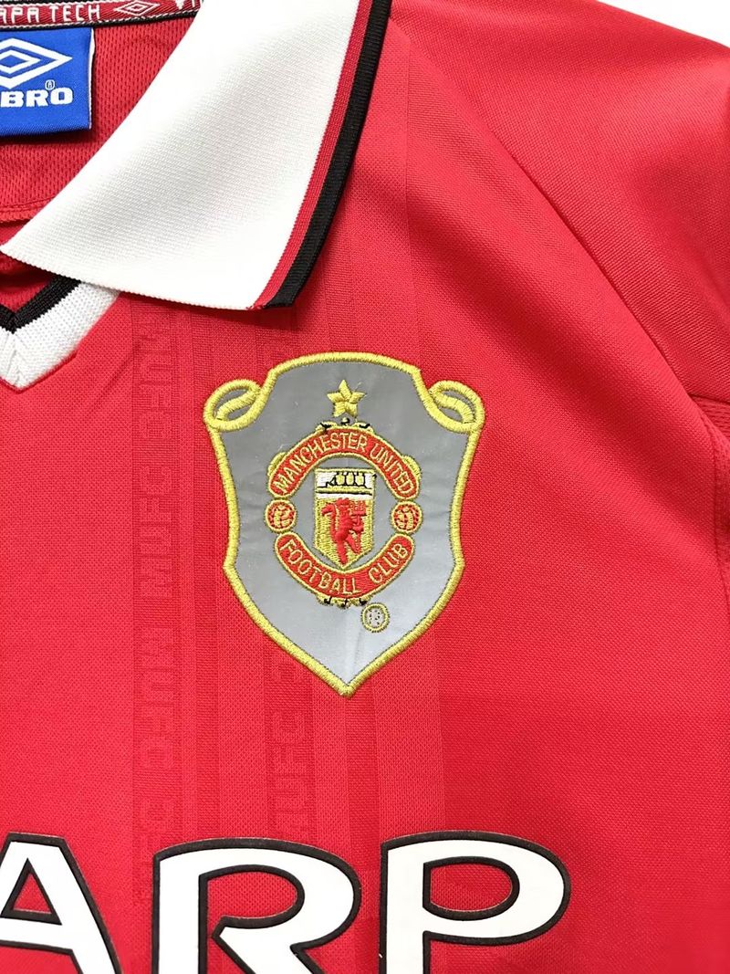 Retro Manchester United 1999-2000 home Long Sleeve