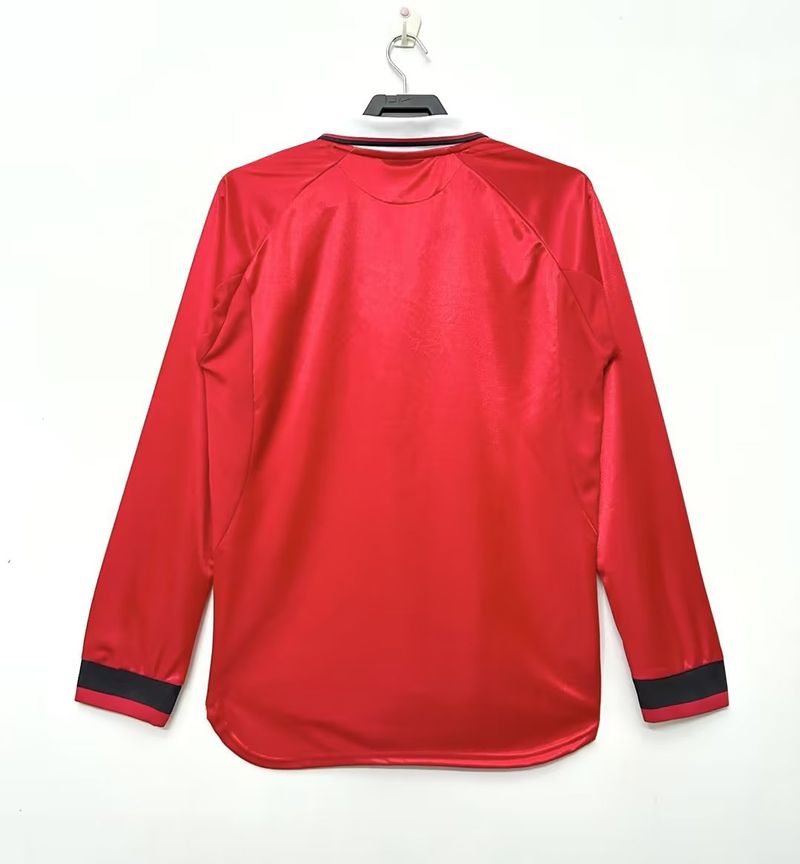 Retro Manchester United 1999-2000 home Long Sleeve