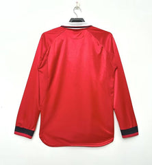 Retro Manchester United 1999-2000 home Long Sleeve