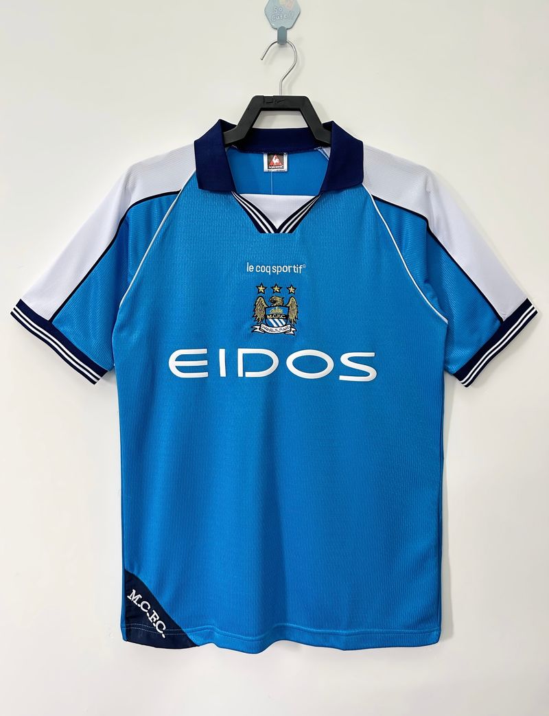 Retro Manchester City 1999-2001 home game