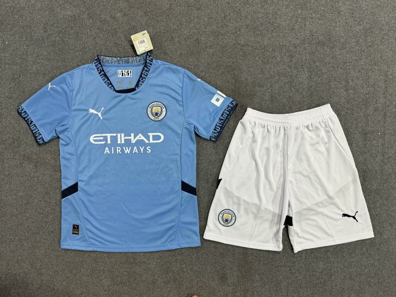 Kid Size Manchester City home game