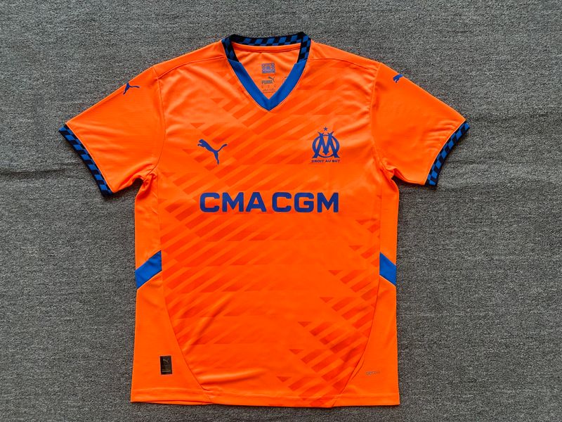 Olympique de Marseille second 2024-2025 away game - WCFootballSuit