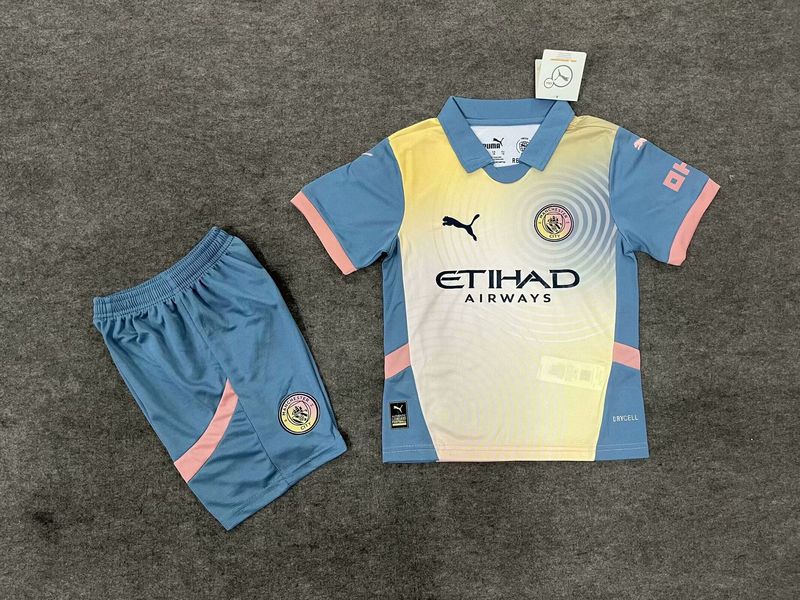 Kid Size Manchester City third away game