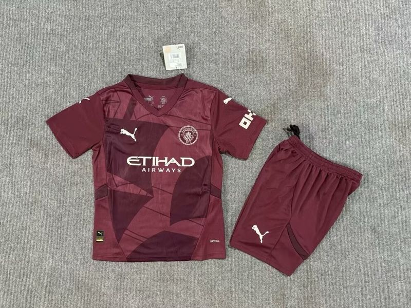 Kid Size Manchester City second away game