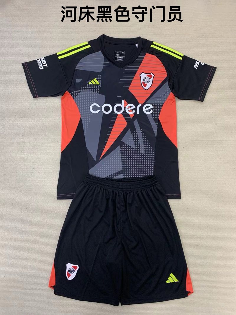 Kid Size Club Atlético River Plate black GK Jersey