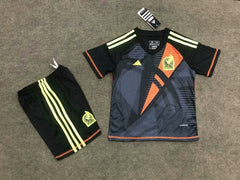 Kid Size Mexico national black GK Jersey