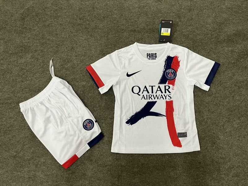 Kid Size PSG Paris Saint-Germain 2024-2025 away game