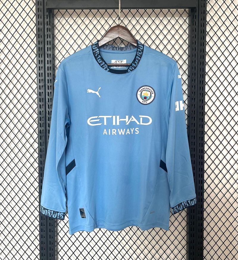 Manchester City F.C. home game Long - WCFootballSuit