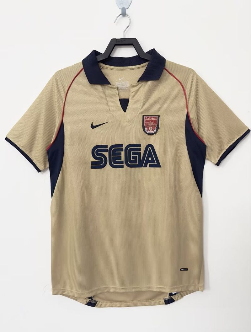 Retro Arsenal FC 2001-2002 away game