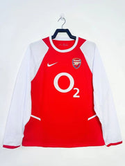 Retro Arsenal FC 2002-2003 home Long Sleeve