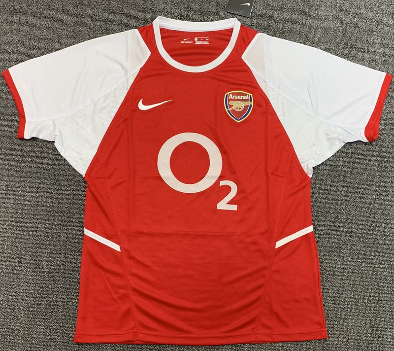 Retro Arsenal FC 2002-2003 home game