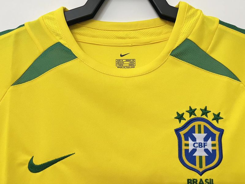 Retro Brazil national 2002 home game