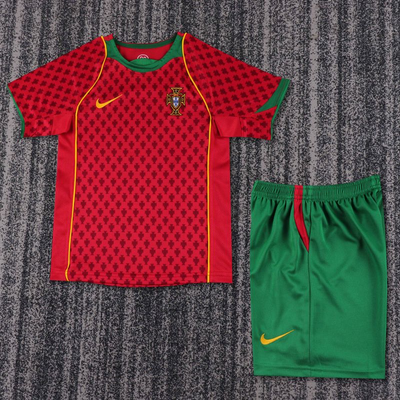 Retro Kid Size Portugal national 2004 home game