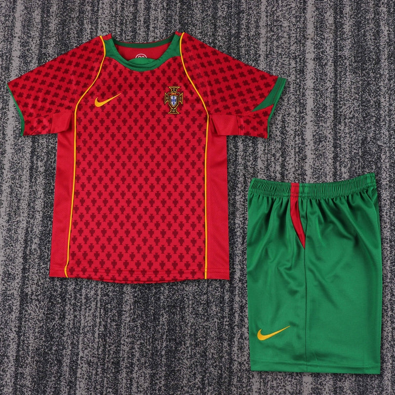 Retro Kid Size Portugal national 2004 home game