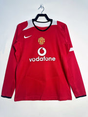 Retro Manchester United 2005-2006 home Long Sleeve