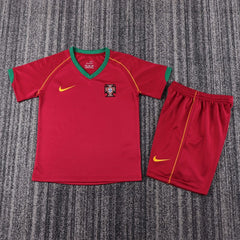 Retro Kid Size Portugal national 2006 home game