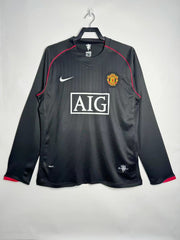 Retro Manchester United 2007-2008 away Long Sleeve