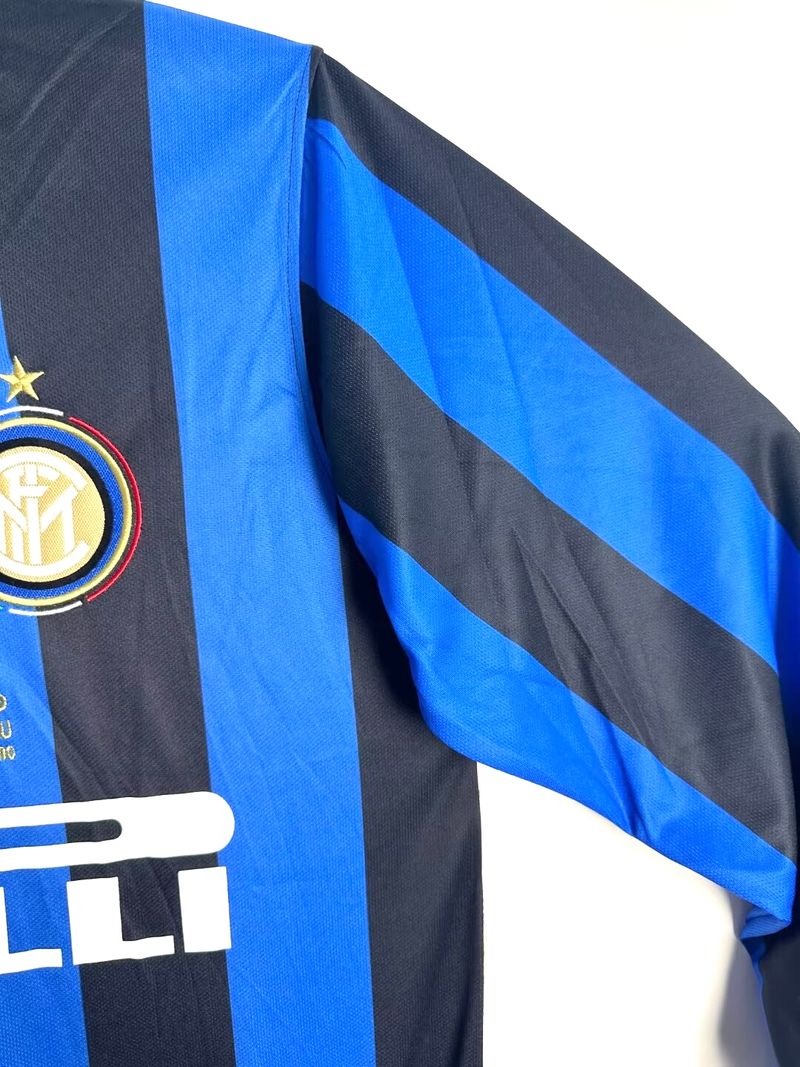 Retro Inter Milano 2010 home Long Sleeve