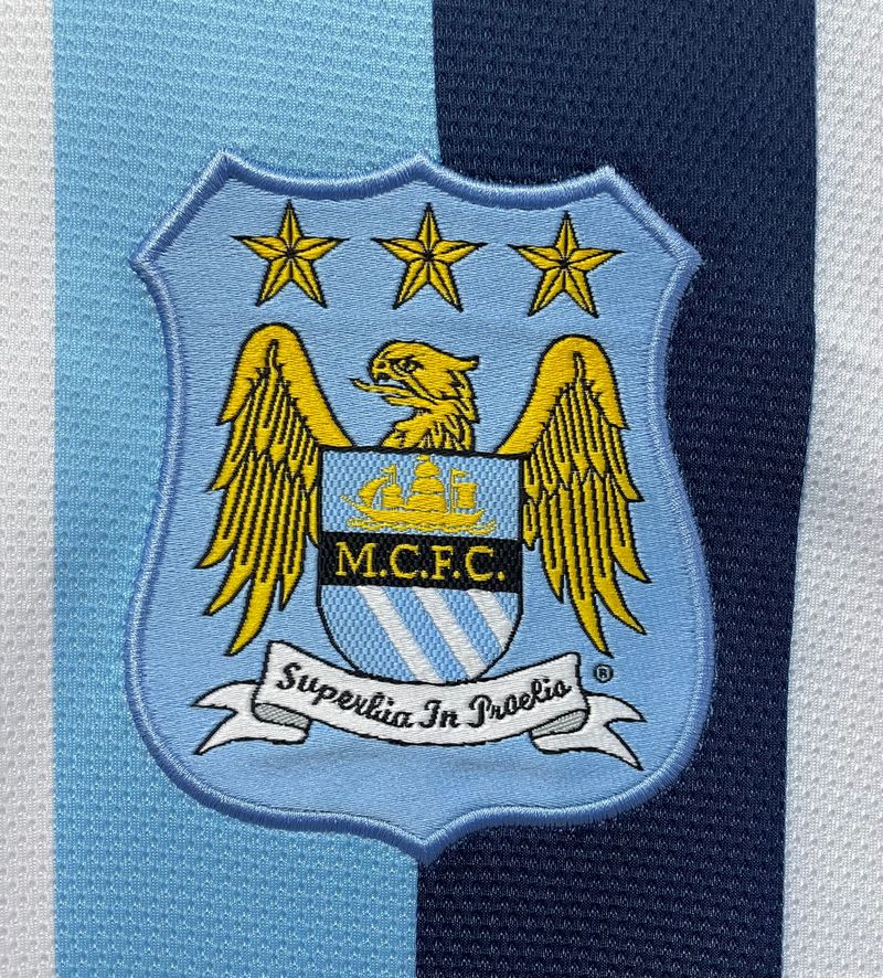 Retro Manchester City 2013-2014 second away game