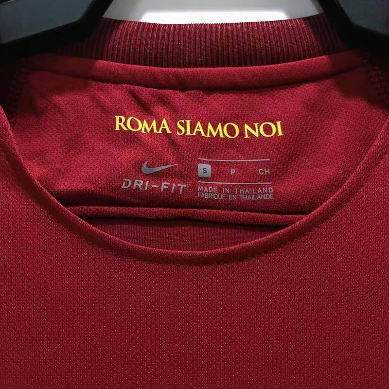 Retro AS Roma 2017-2018 home game