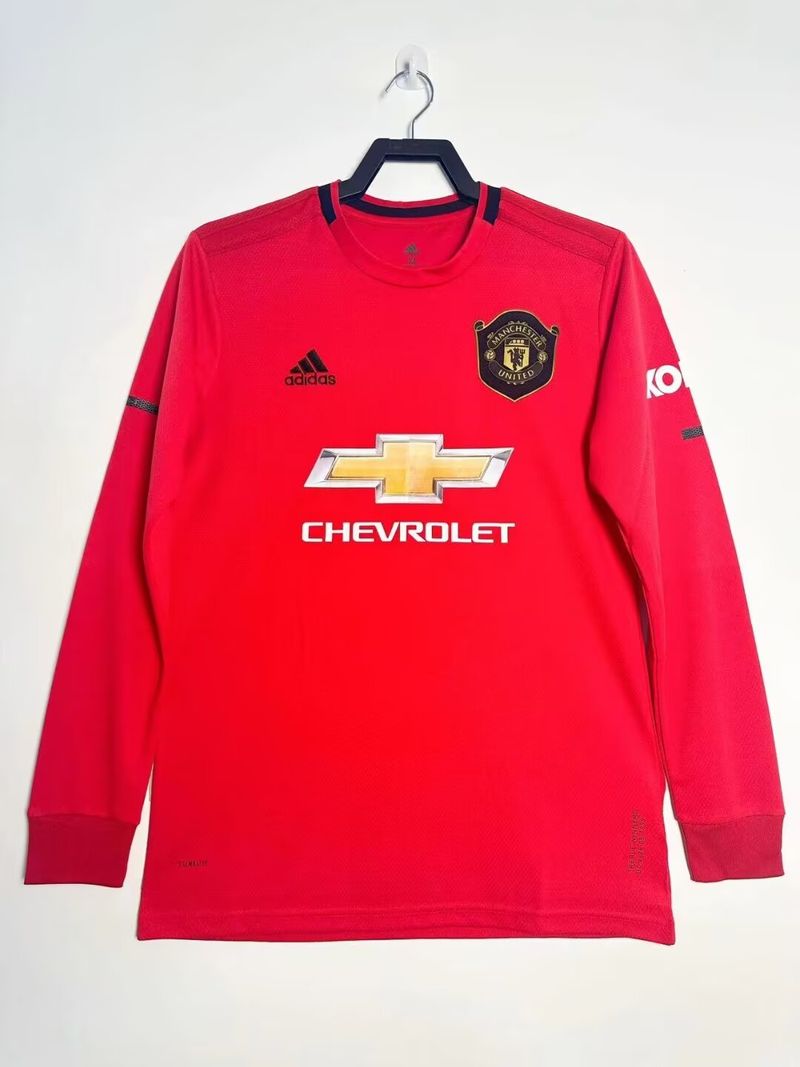 Retro Manchester United 2019-2020 home Long Sleeve