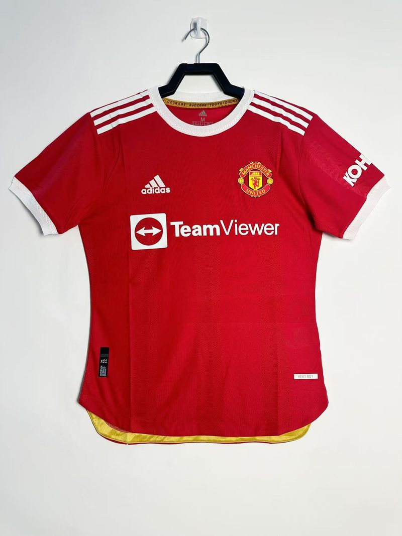 Retro Manchester United 2021-2022 home game player