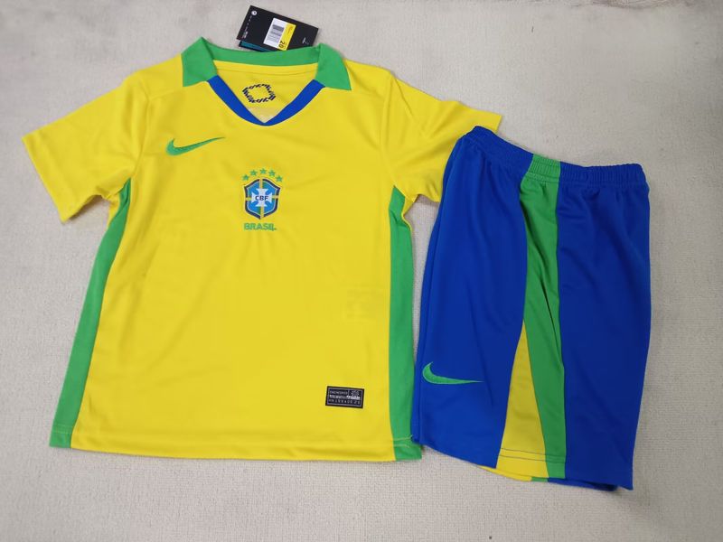 Kid Size Brazil national 2025-2026 home