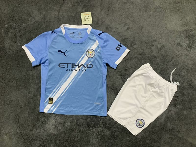 Kid Size Manchester City 2025-2026 home